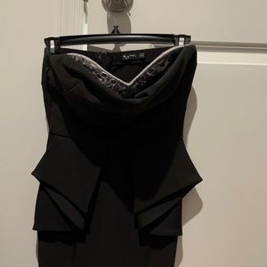 Black homecoming dress